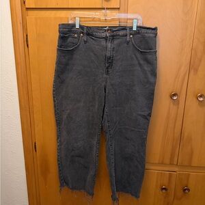 Madewell - The Perfect Vintage Wide Leg Crop Jean